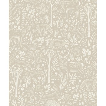 Grandeco Little Dreamers παιδική ταπετσαρία τοίχου LD3403 μπεζ