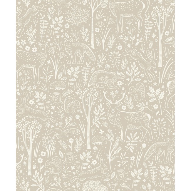 Grandeco Little Dreamers παιδική ταπετσαρία τοίχου LD3403 μπεζ