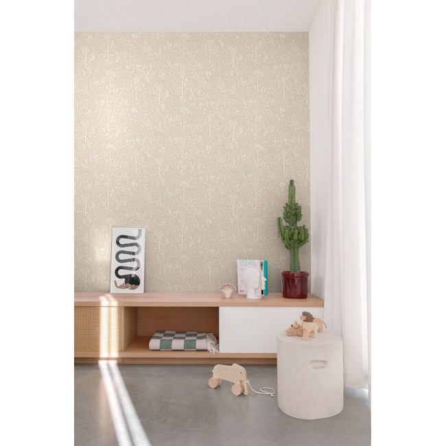Grandeco Little Dreamers παιδική ταπετσαρία τοίχου LD3403 μπεζ
