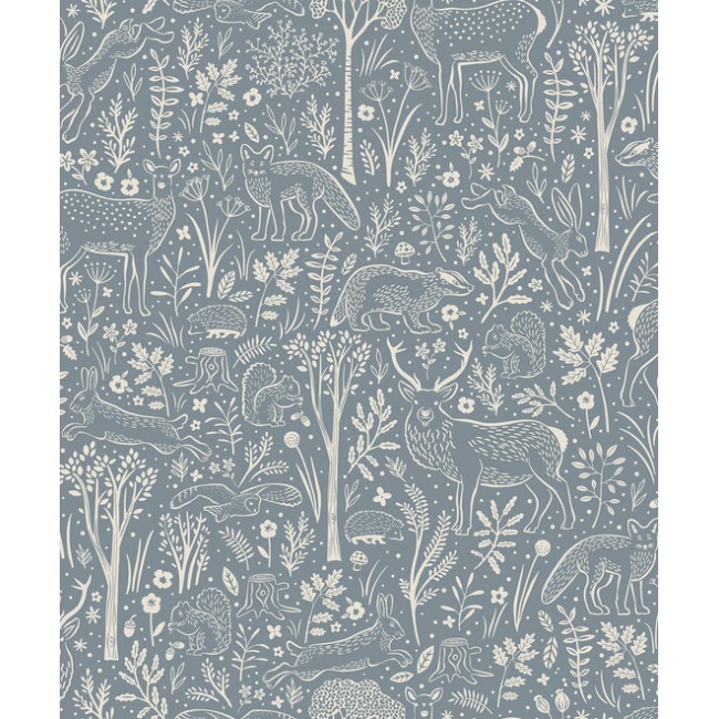 Grandeco Little Dreamers παιδική ταπετσαρία τοίχου LD3415 μπλε