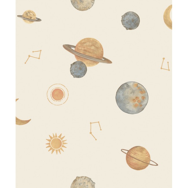 Grandeco Little Dreamers παιδική ταπετσαρία τοίχου LD3519 μπεζ