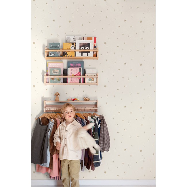 Grandeco Little Dreamers παιδική ταπετσαρία τοίχου LD3617 λευκή