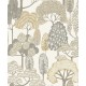 Grandeco Little Dreamers ταπετσαρία τοίχου LD2103 φλοράλ λευκή