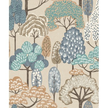 Grandeco Little Dreamers ταπετσαρία τοίχου LD2115 φλοράλ μπεζ