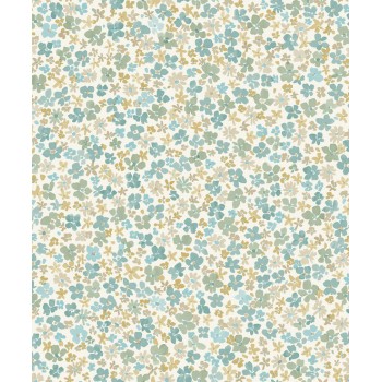 Grandeco Little Dreamers ταπετσαρία τοίχου LD3009 φλοράλ λευκή