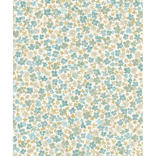 Grandeco Little Dreamers ταπετσαρία τοίχου LD3009 φλοράλ λευκή