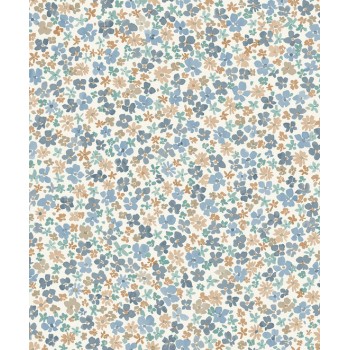 Grandeco Little Dreamers ταπετσαρία τοίχου LD3015 φλοράλ λευκή