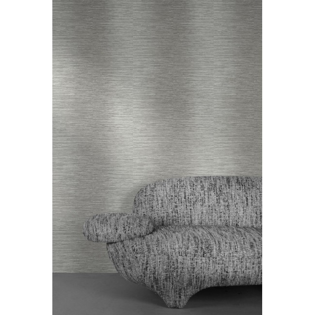 Grandeco Textured Vibes ταπετσαρία τοίχου A77902 εφέ υφάσματος γκρι