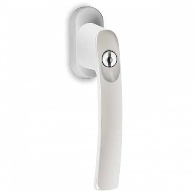 Conset πόμολο για παράθυρο με ανάκλιση C1465 άσπρο ματ