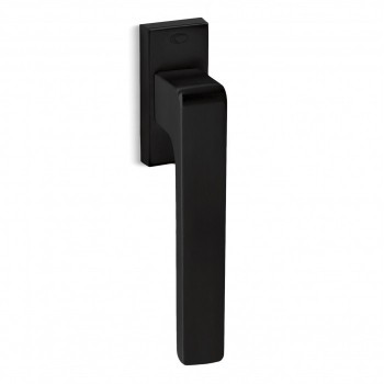 Convex πόμολο για παράθυρο με ανάκλιση 1605 μαύρο ματ