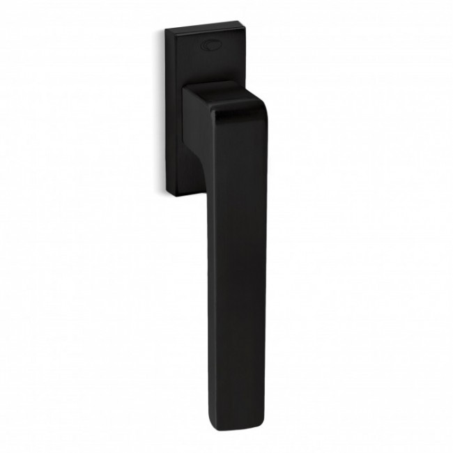 Convex πόμολο για παράθυρο με ανάκλιση 1605 μαύρο ματ