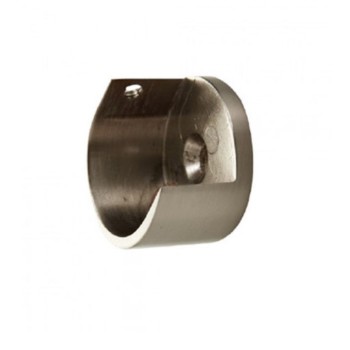 Perfect ροζέτα στήριξης για κουρτινόξυλο Φ25 νίκελ ματ