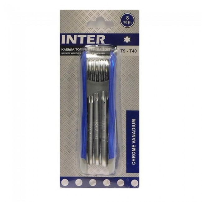 INTER σετ Torx 8 τεμαχίων 