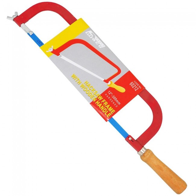 Maco σιδηροπρίονο 60212 με ξύλινη λαβή 12''