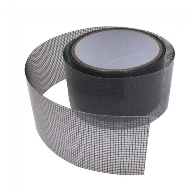 Helix αυτοκόλλητη ταινία επισκευής σίτας 5cm φάρδος  X 2 m μήκος