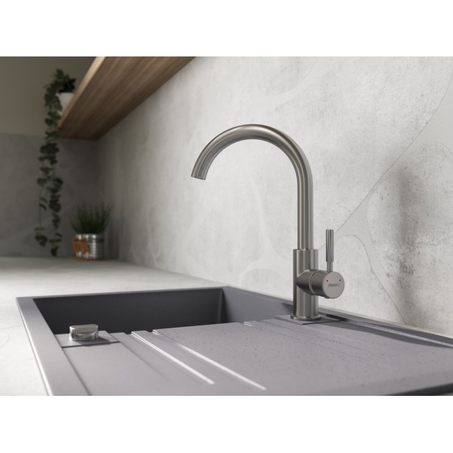 Ferro ψηλή βρύση μίξεως BCR4 Camira inox mat 