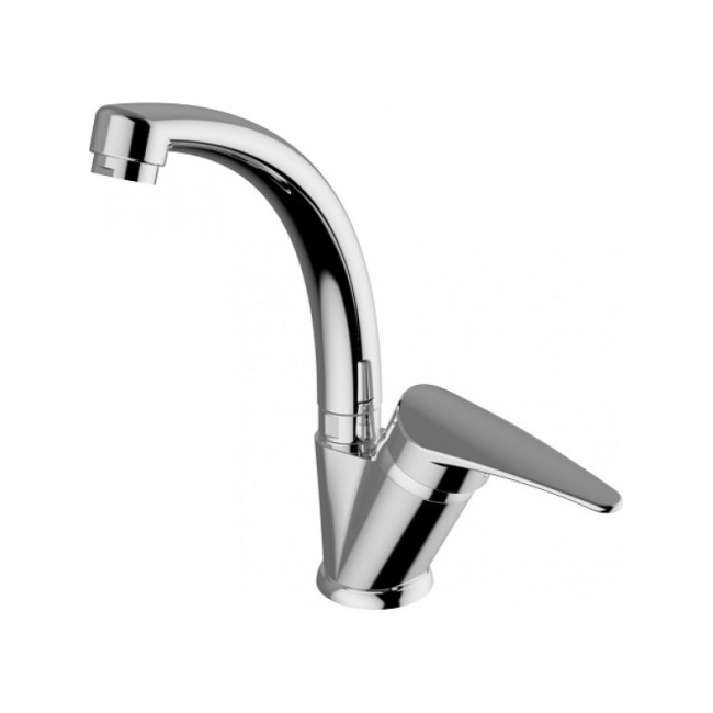 Zipponi ψηλή βρύση νιπτήρα KR564 Kristal χρωμέ 