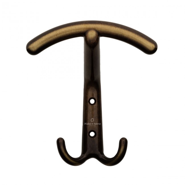 Tentori κρεμάστρα τοίχου μονή PR2393 μπρονζέ