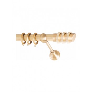 Frans κουρτινόξυλο Three Rings Φ25 όρο ματ
