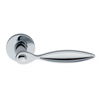 Ζωγομετάλ πόμολο ροζέτας 2121 Χρώμιο