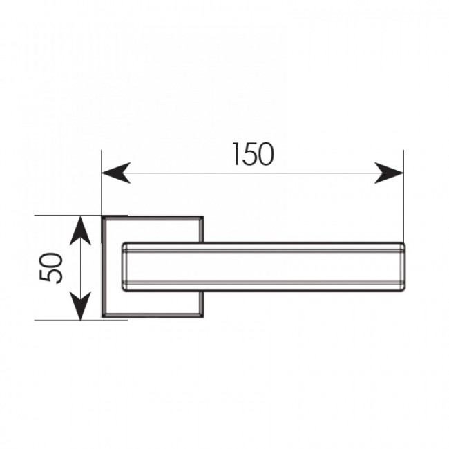 Ζωγομετάλ πόμολο ροζέτας 2276 Όρο 