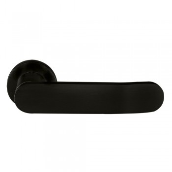 Ilavio πόμολο ροζέτας 2811 black soft touch