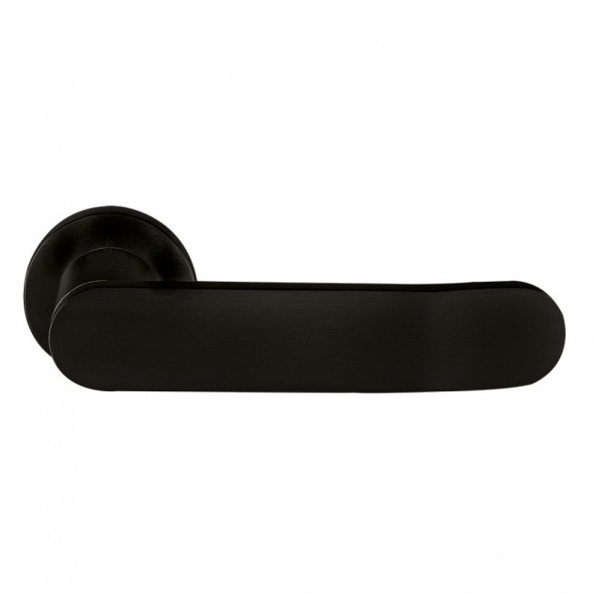 Ilavio πόμολο ροζέτας 2811 black soft touch