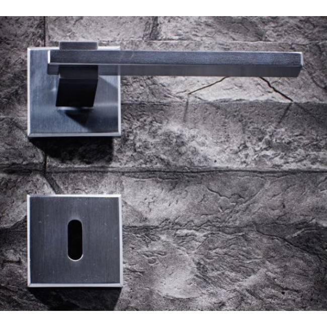 Ζωγομετάλ πόμολο ροζέτας 366 Χρώμιο ματ