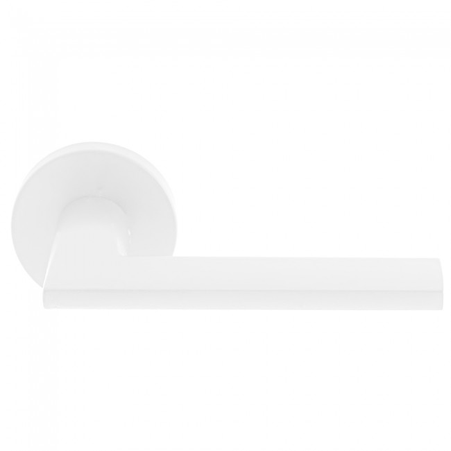 Ζωγομετάλ πόμολο ροζέτας 2110 Λευκό ματ