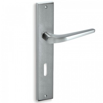 Convex πόμολο πλάκας 1505 Χρώμιο ματ