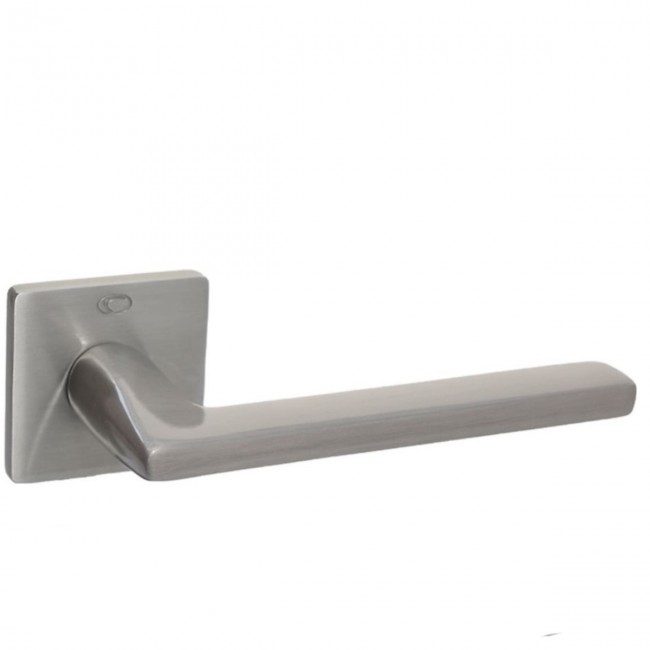 Convex πόμολο ροζέτας 2275 νίκελ ματ