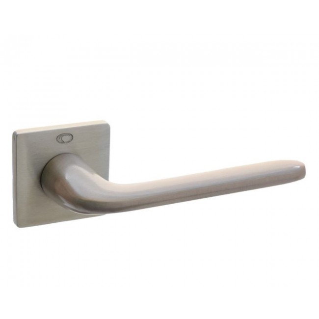 Convex πόμολο ροζέτας 2285 νίκελ ματ