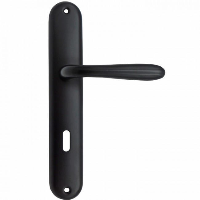 Arte πόμολο πλάκας 9008 ζεύγος 75 mm μαύρο ματ