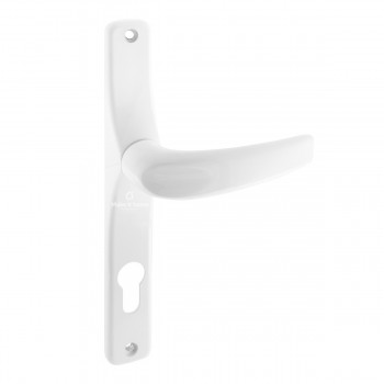 Neoxal πόμολο πλάκας 140 για αλουμινόπορτα λευκό