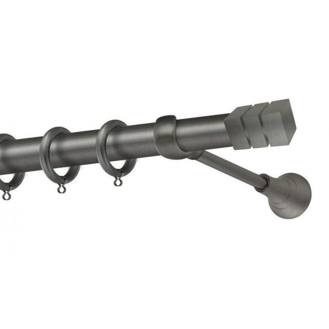 Perfect κουρτινόξυλο Νίσυρος Φ25 ανθρακί