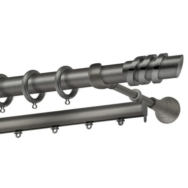 Perfect κουρτινόξυλο Πάρος Φ25 ανθρακί