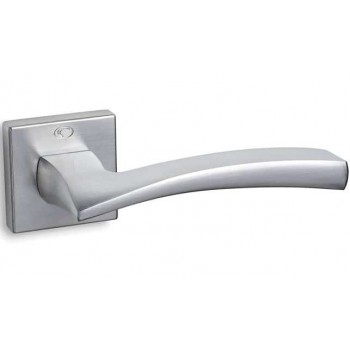 Convex πόμολο ροζέτας 1145 χρώμιο ματ