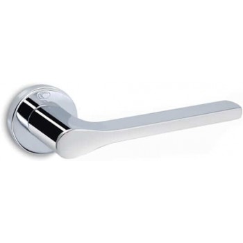 Convex πόμολο ροζέτας 1515 χρώμιο