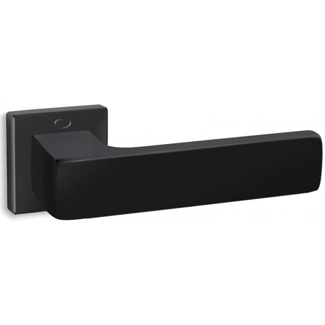 Convex πόμολο ροζέτας 1555 μαύρο ματ 