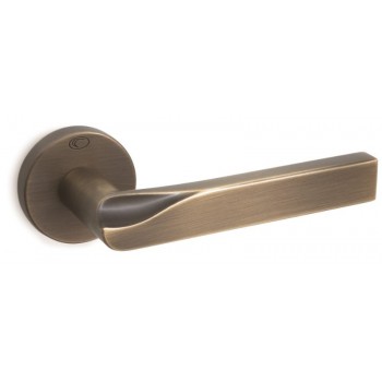 Convex πόμολο ροζέτας 1775 αντικέ ματ