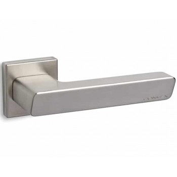 Convex πόμολο ροζέτας 2145 νίκελ ματ 