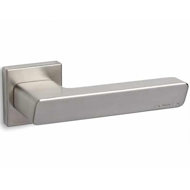 Convex πόμολο ροζέτας 2145 νίκελ ματ 