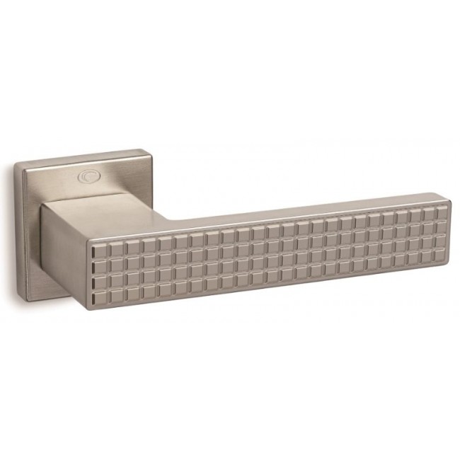 Convex πόμολο ροζέτας 2185B νίκελ ματ 