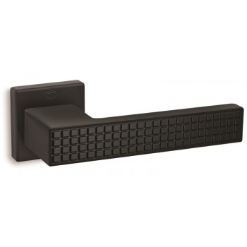 Convex πόμολο ροζέτας 2185B μαύρο ματ 