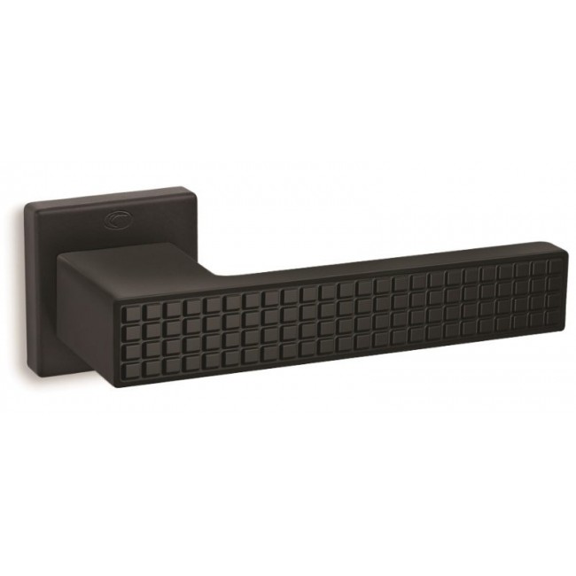 Convex πόμολο ροζέτας 2185B μαύρο ματ 