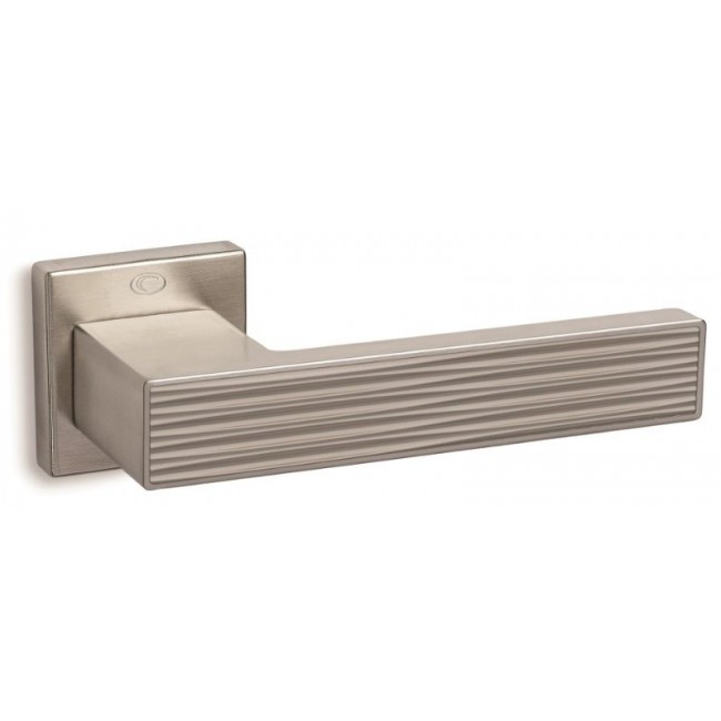 Convex πόμολο ροζέτας 2185C νίκελ ματ 