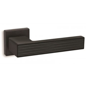 Convex πόμολο ροζέτας 2185C μαύρο ματ 