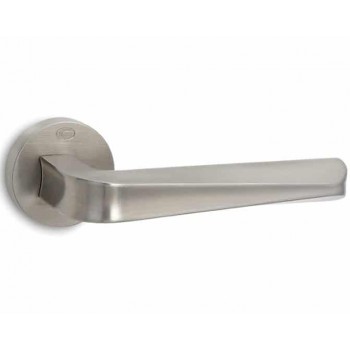 Convex πόμολο ροζέτας 2205 νίκελ ματ