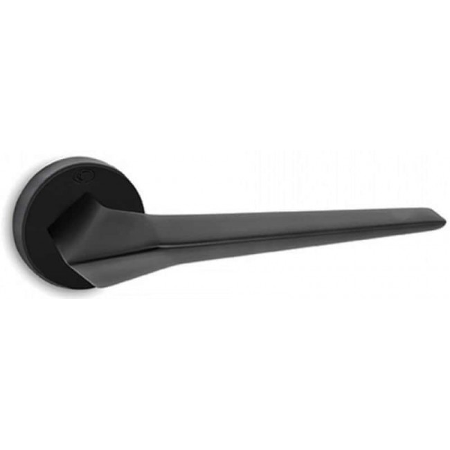 Convex πόμολο ροζέτας 2405 μαύρο ματ