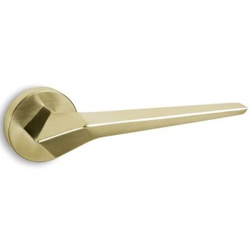 Convex πόμολο ροζέτας 2405 ορείχαλκος ματ